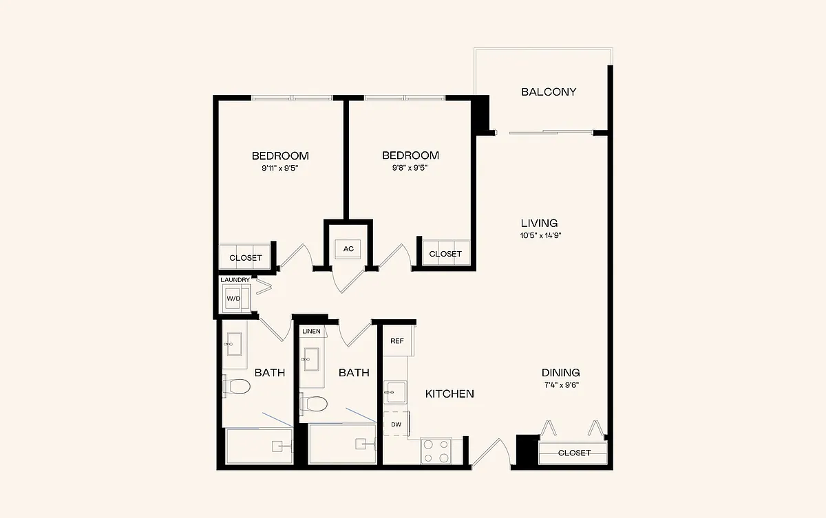 Floor plan B1