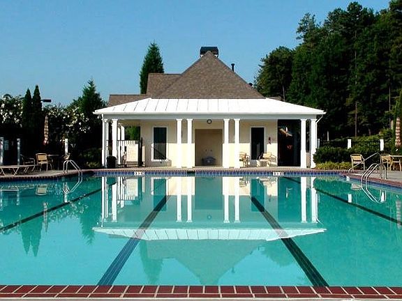 Junior Olympic pool and community clubhouse