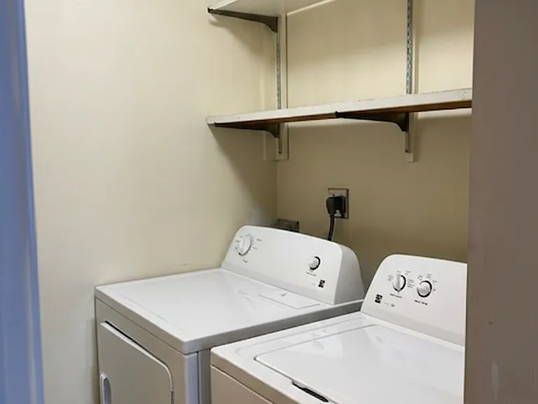 laundry on first floor