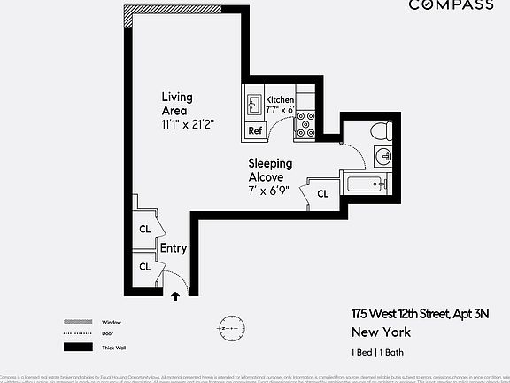 2nd image of 175 W 12th St APT 3N