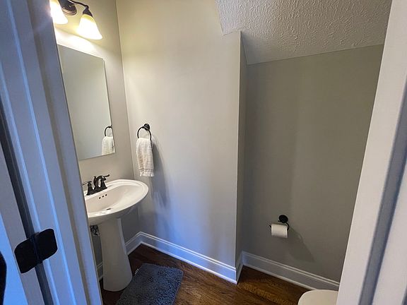 half bath downstairs