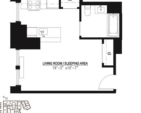 2nd image of 15 Park Row APT 4O
