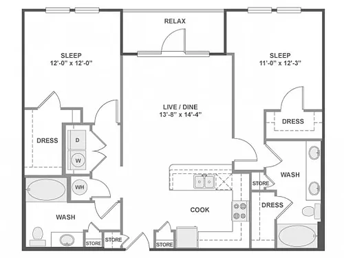 Floor plan C4a