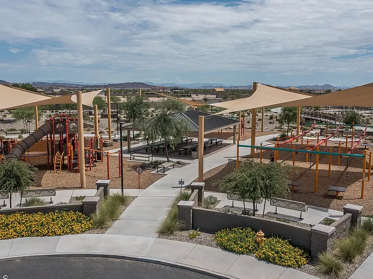 Community playground area