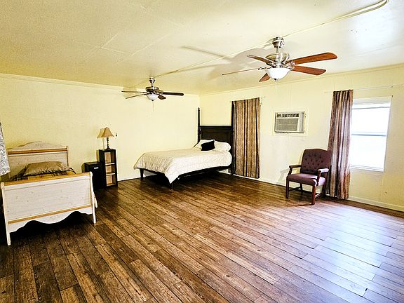 Large combo bedroom and living room space