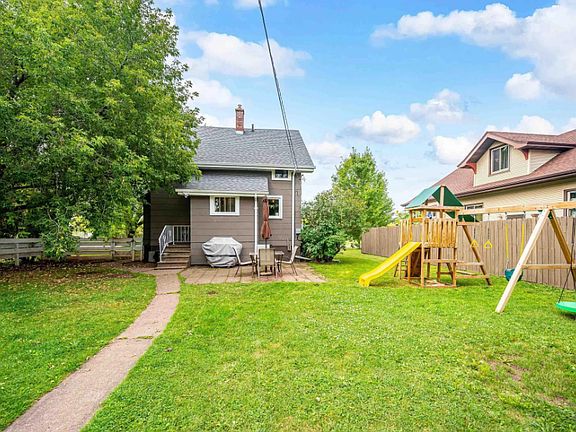 Outdoor play equipment is not included.