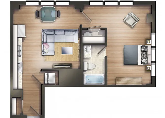 Floor plan Beatrice