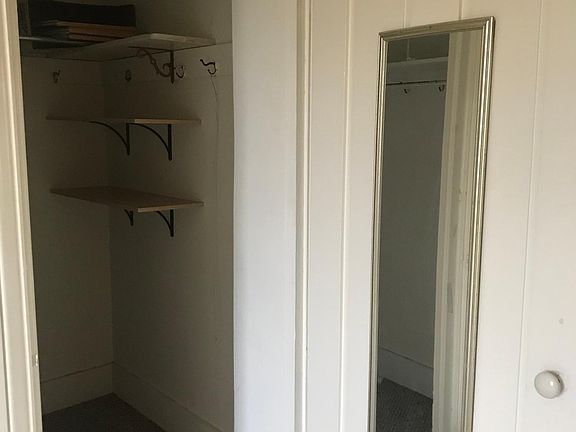 Large closet in bedroom