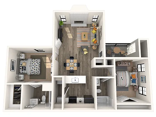 Floor plan B
