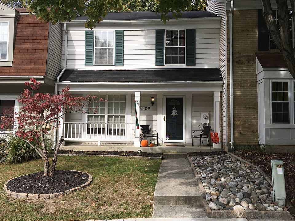 View from parking space