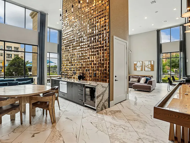 Resident lounge with kitchenette