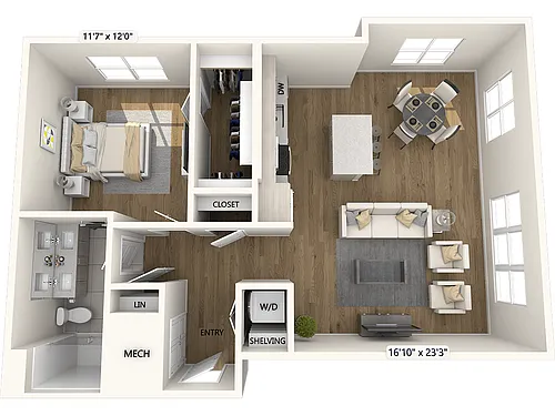 Floor plan A2-Upgrade Collection