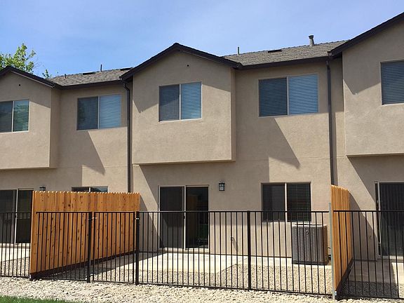 Private patio areas opening to lawn