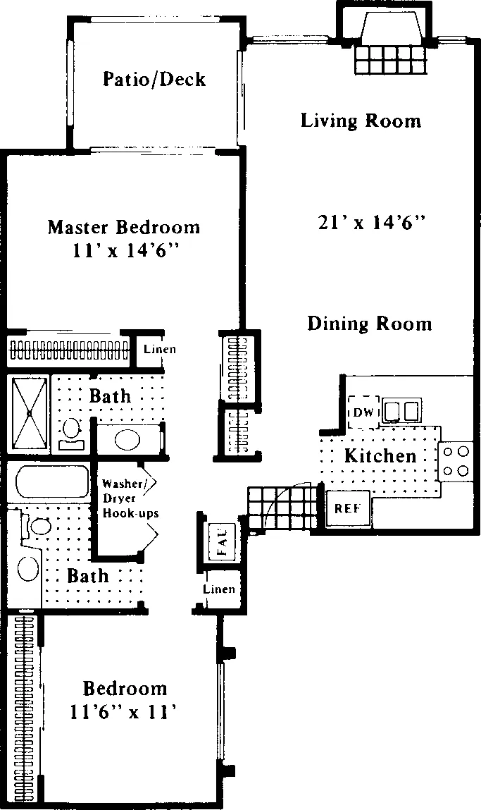 Floor plan Evergreen