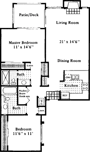 Floor plan Evergreen