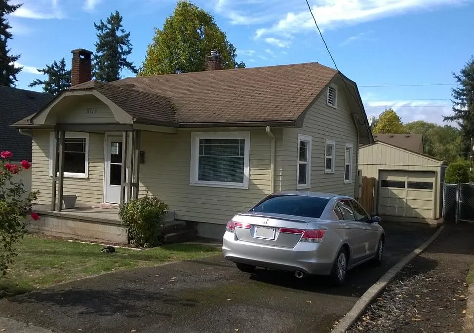 front view w garage