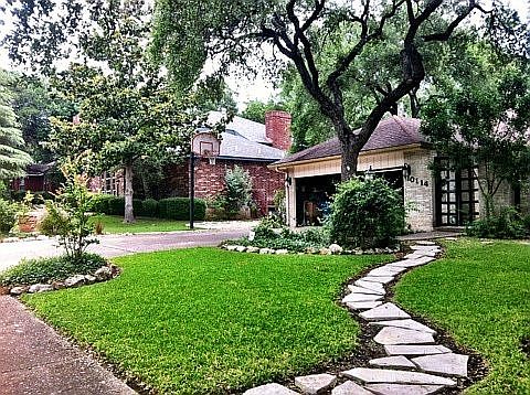 Beautifully landscaped