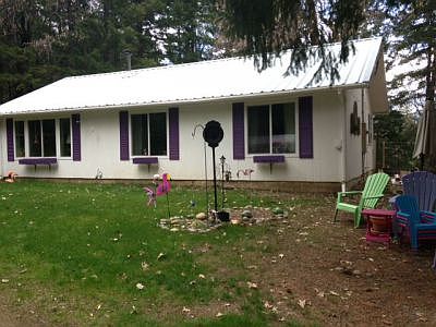 view from the driveway