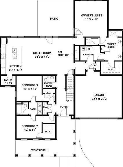 Crockett Plan, The Porches of Allenberry, Boiling Springs, PA 17007 ...