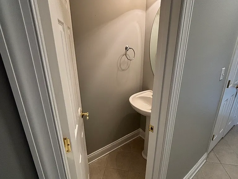 Half bath first floor