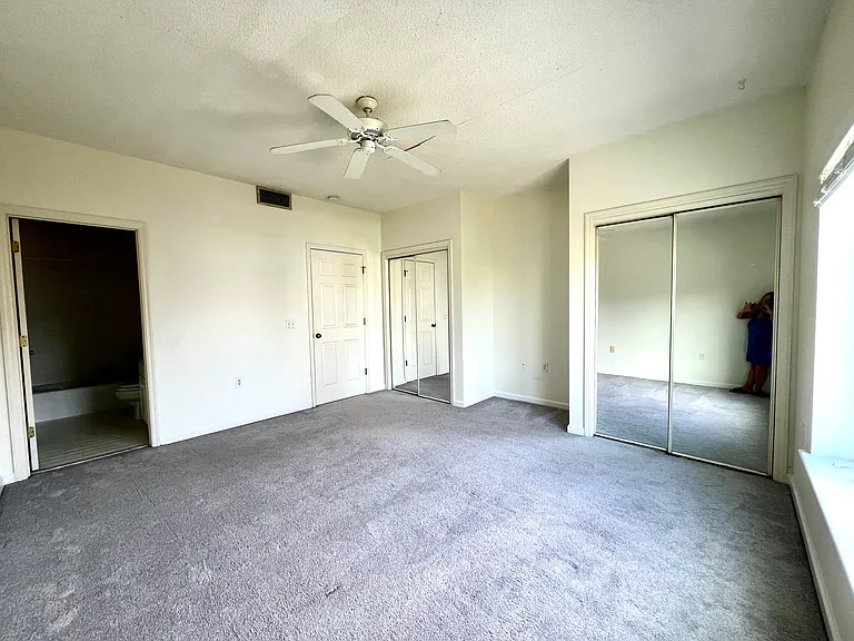 Large bedroom #2 with attached full bath and two large closets