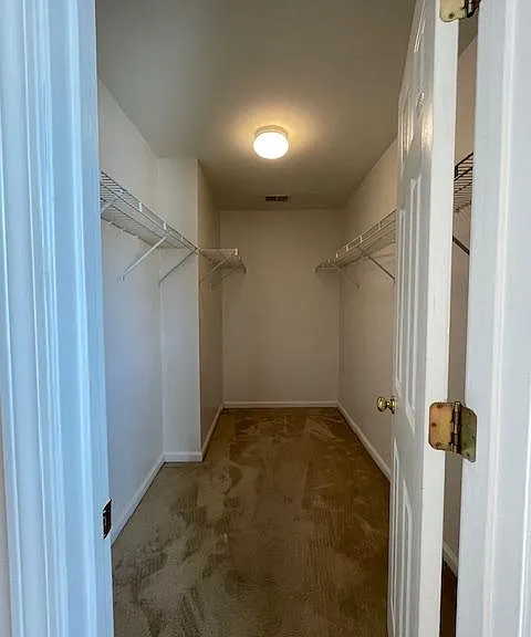 Master bedroom walk-in closet.