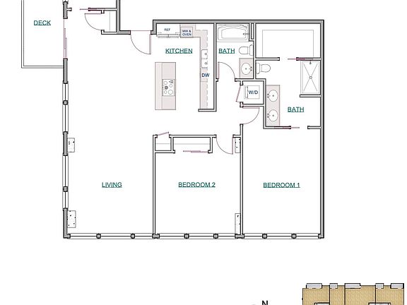 2nd image of 1025 Granary Avenue #309