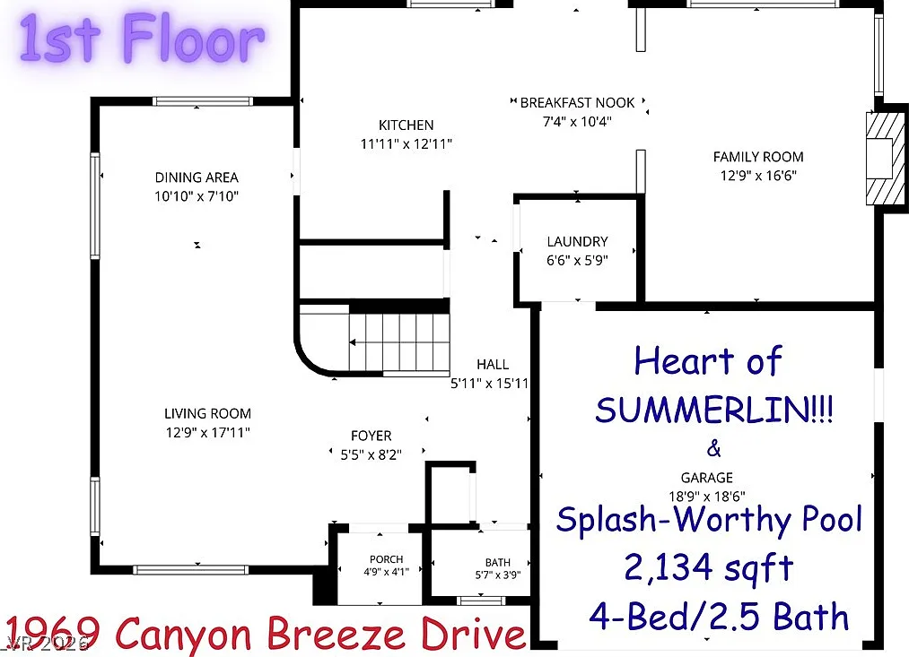 4 bed, 2.5 bath, 2134 sqft, $2,995 — Photo 4