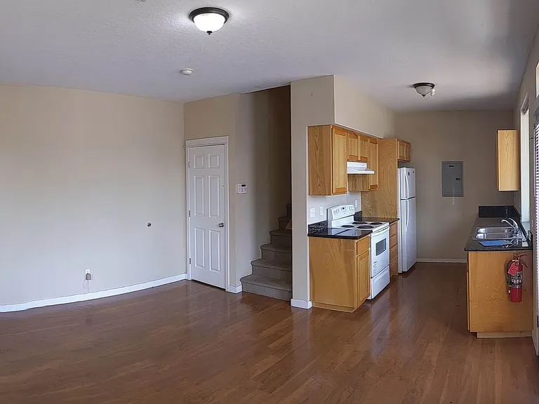 Unit #1 - Living room and kitchen Unit #1 - Living room and kitchen