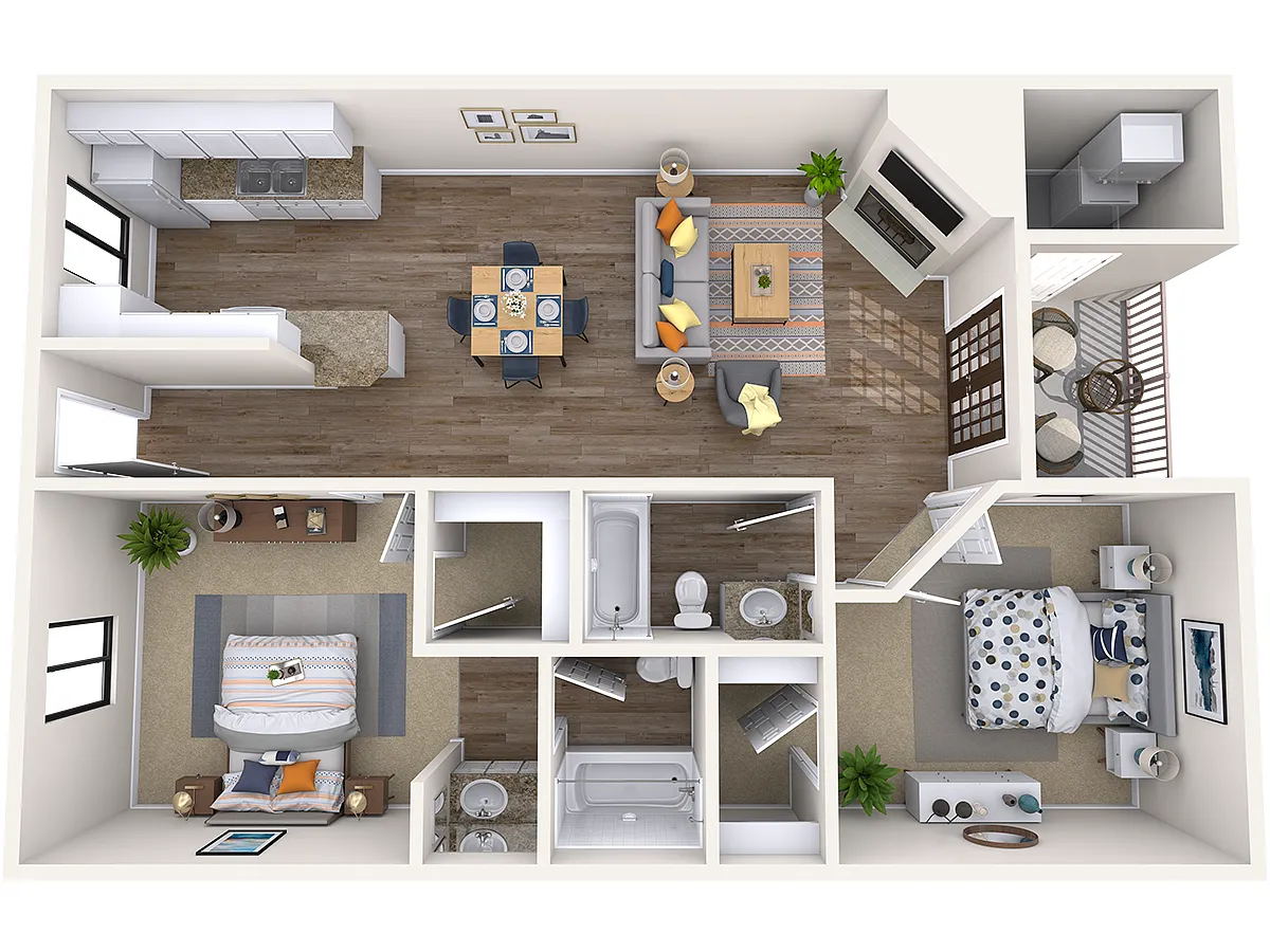 Floor plan B2
