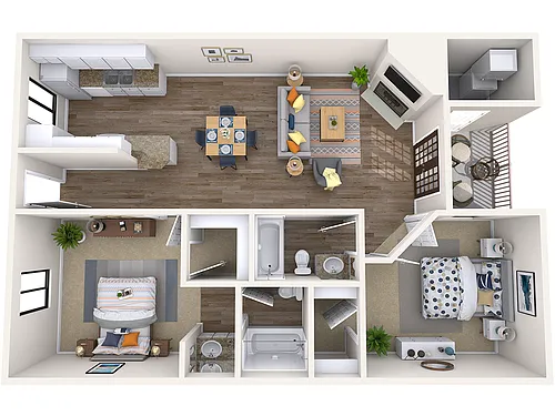 Floor plan B2