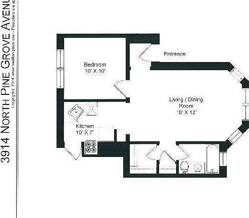 2nd image of 3920 N Pine Grove Ave #1K