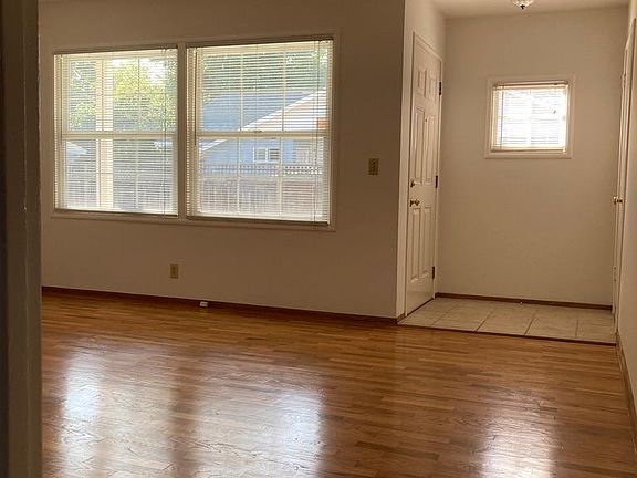 Front entry into living room