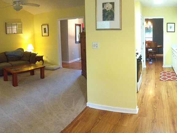 Family Room and Kitchen