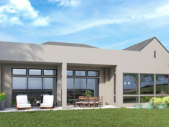 Transitional Cottage Back