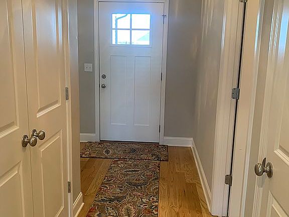 Front door to living room
