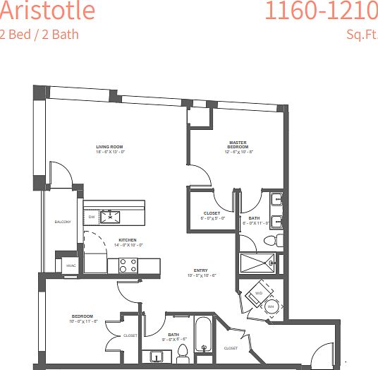 2nd image of 1436 Church & State Way #607