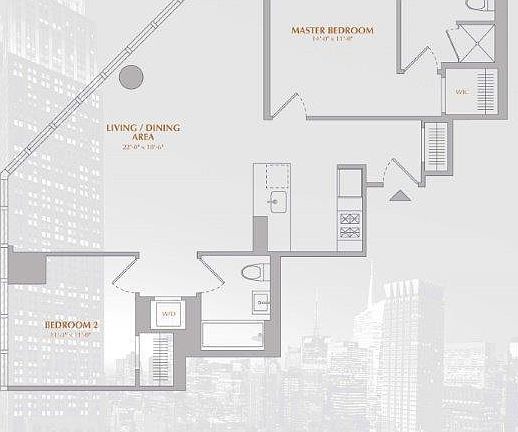 2nd image of 160 Madison Ave APT 36G
