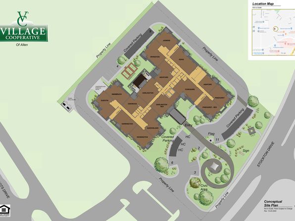 Pinehurst Plan, Village Cooperative of Allen (Active Adults 62+)