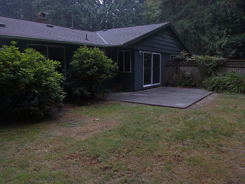 Back yard and small patio