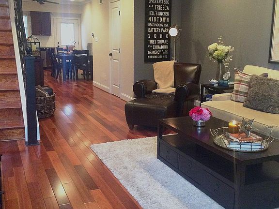 Living Room, Door to Powder Room