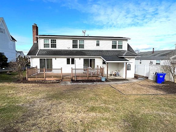 Back view of the house