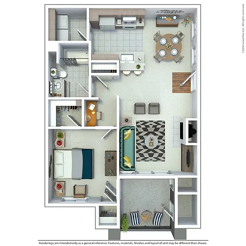 Floor plan Residence 1 Luxury