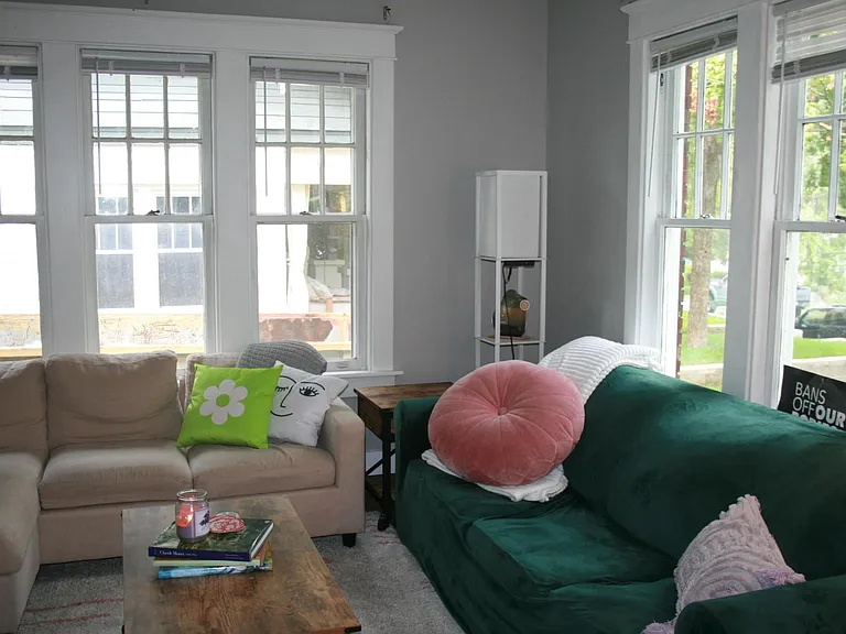 Downstairs living area