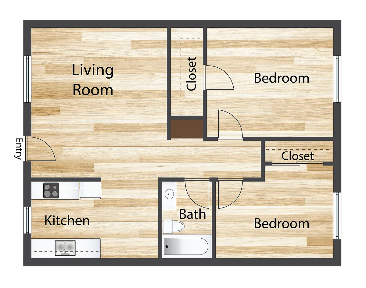 Floor plan B1R
