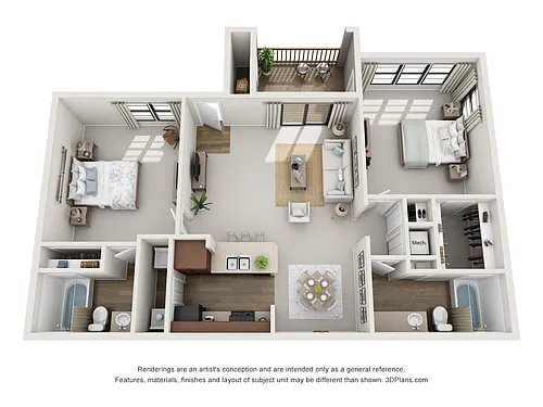 Floor plan B3
