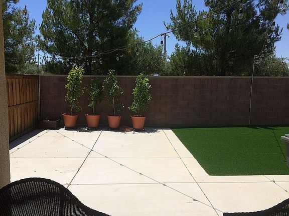 Backyard (Front Door side)