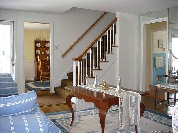 Gracious Cape. Well built with nice layout for todays living. Nice wide staircase with gooseneck railing to the upstairs.