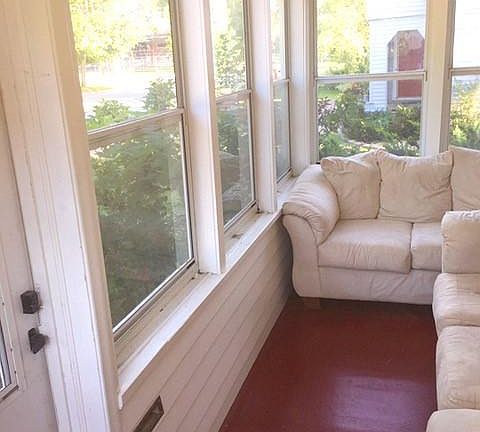cozy three season sun room