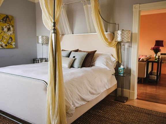 Spacious Bedroom with King size organic bed